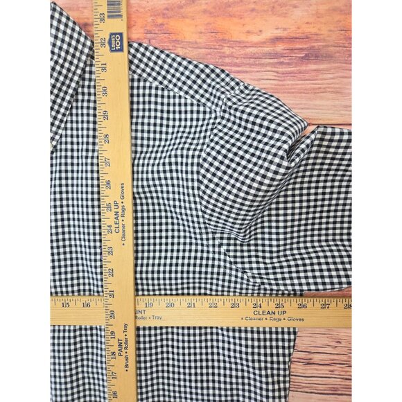 Ralph Lauren Mens Classic Fit Black Check Button-Down Shirt XL - Picture 8 of 8